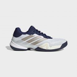 Adidas Barricade 14 Men Clay - Cloud White / Cyber Metallic / Dark Blue