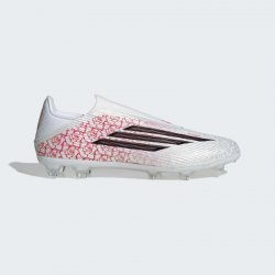 Adidas F50 League LAMINE YAMAL Laceless FG/MG Senior - Cloud White / Core Black / Lucid Red