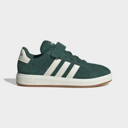 Adidas Kids Grand Court 00s EL C - Collegiate Green / Off White / Gum