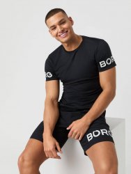 Björn Borg Men's Borg T-shirt - Black Beauty