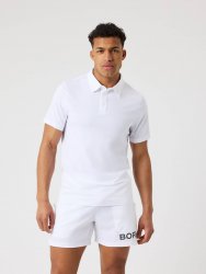 Björn Borg Men's Borg Sports Polo Shirt - Brilliant White