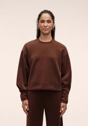 Casall Peachy Crew Neck - Dark Brown