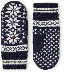 Hestra Isvik Mitten - Navy / Offwhite