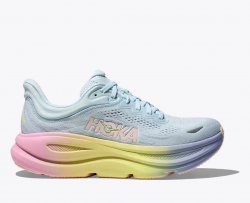 Hoka Women Bondi 9 Wide - Glimmering Blue / Overcast