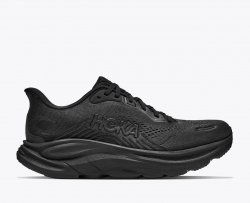 Hoka Women Clifton 11 Wide - Black / Black