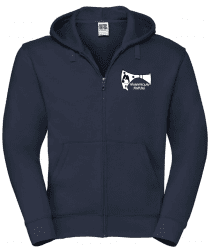 Väringaskolan Hood Zip - Marin