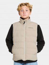 Didriksons Kilo Kids Vest - Clay Beige