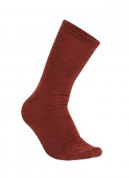 Woolpower Kids Socks Liner - Rust Red