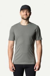 Houdini Ms Pace Air Tee - Geyser Grey