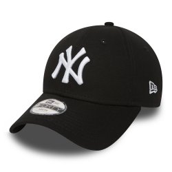 New Era 940 Kids League Essential New York Yankees Cap - Black/White