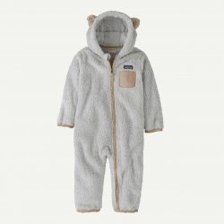 Patagonia Baby Furry Friends Bunting - Crisp Grey