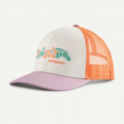 Patagonia Kids Trucker Hat - Friend LEI: White