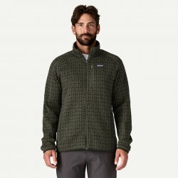 Patagonia Men's Better Sweater Jacket - Scales: Old Growth Green