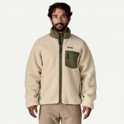 Patagonia Men's Classic Retro-X Jacket - Dark Natural / Basin Green