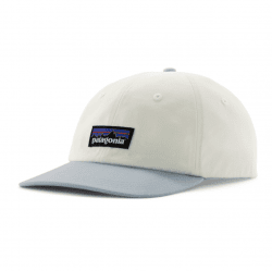 Patagonia P-6 Label Trad Cap - Birch White / Fleck Blue