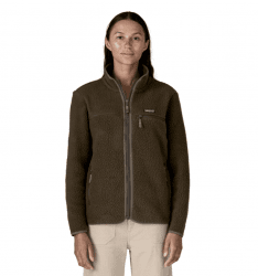 Patagonia Women's Retro Pile Fleece Jacket - Otter Brown