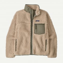 Patagonia Women's Classic Retro-X Jacket - Dark Natural / River Rock Green