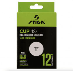 Stiga Ball Cup 40+ 12-pack - White