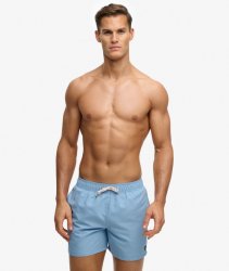 Superdry Men's Embroidered Logo 15 Swim Short - Endless Sky Blue