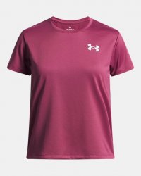 Under Armour Girls Tech Short Sleeve - Fuchsia Dusk