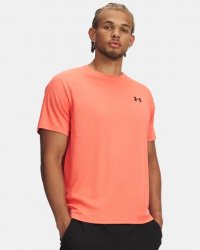 Under Armour Men's Tech Textured Short Sleeve - Venom Red