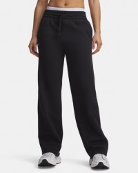 Under Armour Women's Rival Fleece Straight Pants - Black
