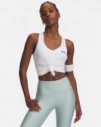 Under Armour Women's Tech Mesh Racer Tank - White