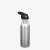 Klean Kanteen Classic 532ml med Flip Seal Sportkork och sugrör - Brushed Stainless
