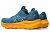Asics Men's GT-2000 14 - Dark Teal / White / Orange