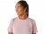 Asics Women's Road Seamless Short Sleeve Top - Morganite / Crystal Pink