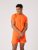 Björn Borg Men's Borg Athletic T-shirt - Shocking Orange