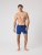 Björn Borg Men's Borg Seersucker Swim Shorts - Searstripe 4 / Blue