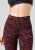 Casall Essential Tights Printed - Cosmic Red