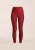 Casall Graphic High Waist Tights - Maroon Red
