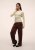 Casall Peachy Straight Leg Jogger - Dark Brown