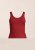Casall Scoop Tank - Maroon Red