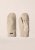 Casall Sherpa Mittens - Ecru