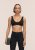 Casall Soft Touch Padded Sports Bra - Black