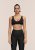 Casall Soft Touch Padded Sports Bra - Black