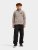 Didriksons Malakit Kids Full-Zip - Ash Brown