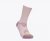 Hoka Bondi Quarter Run Sock - Lilac Cream