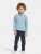 Didriksons Monte Kids Fullzip - Cloud Blue