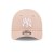 New Era 940 Infant League Essential New York Yankees Cap - Dusty Pink Rose/White