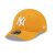 New Era 940 Infant League Essential New York Yankees Cap - Orange Sand/White