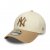 New Era 9Forty New York Yankees MLB Colour Block Cap - Cream
