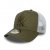 New Era 9Forty New York Yankees MLB League Essential E-Frame Trucker Adjustable Cap - Dark Green / White