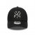 New Era Kids 9Forty New York Yankees Youth MLB Animal Infill Cap - Black