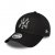 New Era Women's 9Forty New York Yankees MLB Animal Infill Cap - Black