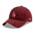 New Era Women's 9Twenty New York Yankees Cord Adjustable Cap - Dark Red / Pink