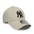 New Era 940 League Essential New York Yankees Cap - Cream Stone/Black